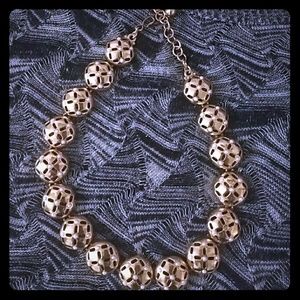 Vintage Monet gold tone necklace